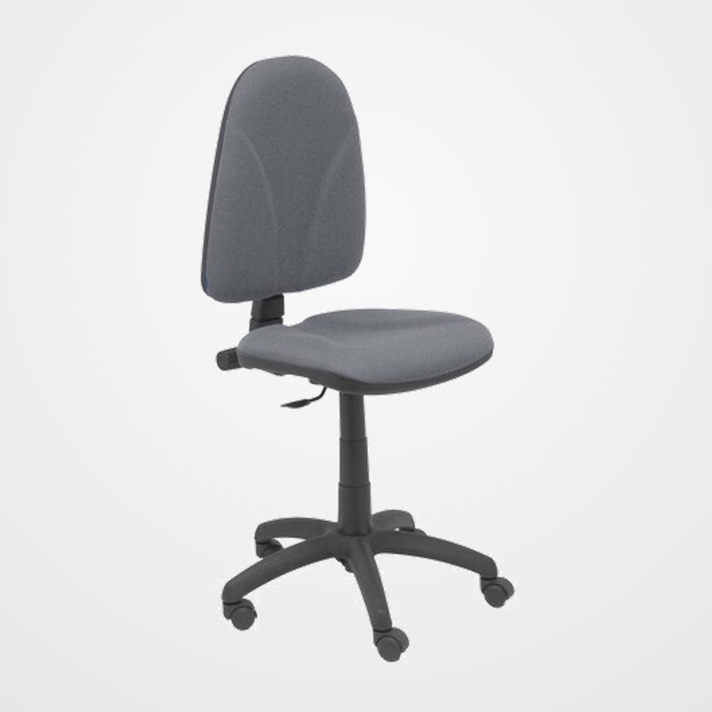 SILLA PIQUERAS Y CRESPO ALGARRA CP MECANISMO CONTACTO PERMANENTE ELEVACION EN ALTURA RUEDAS NAYLON TAPIZADO BALI GRIS