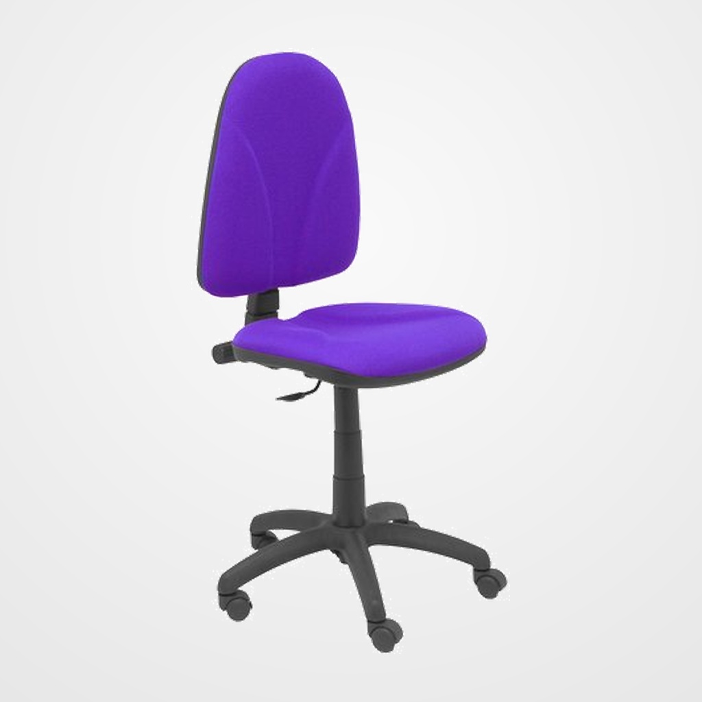 SILLA PIQUERAS Y CRESPO ALGARRA CP MECANISMO CONTACTO PERMANENTE ELEVACION EN ALTURA RUEDAS NAYLON TAPIZADO BALI LILA