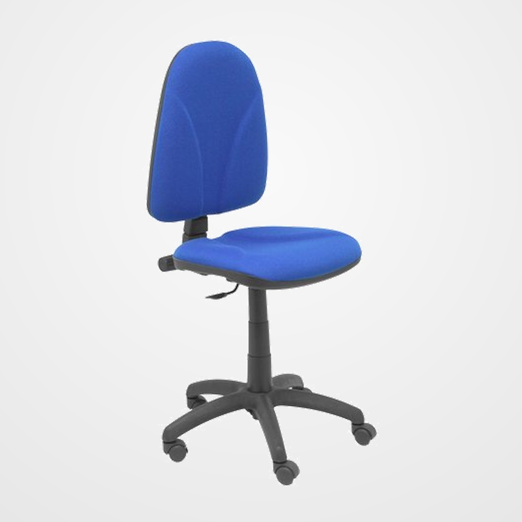 SILLA PIQUERAS Y CRESPO ALGARRA CP MECANISMO CONTACTO PERMANENTE REGULACION DE PROFUNDIDAD RUEDAS NYLON TAPIZADO BALI AZUL