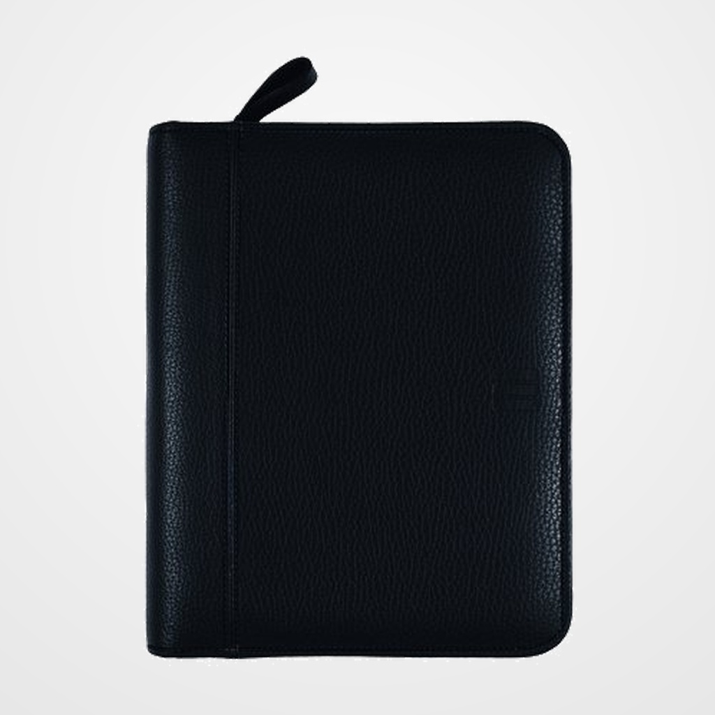 [13802155] AGENDA ANUAL FINOCAM OPEN PIEL CREMALLERA ANDREA 500 117x181 S/V NEGRO
