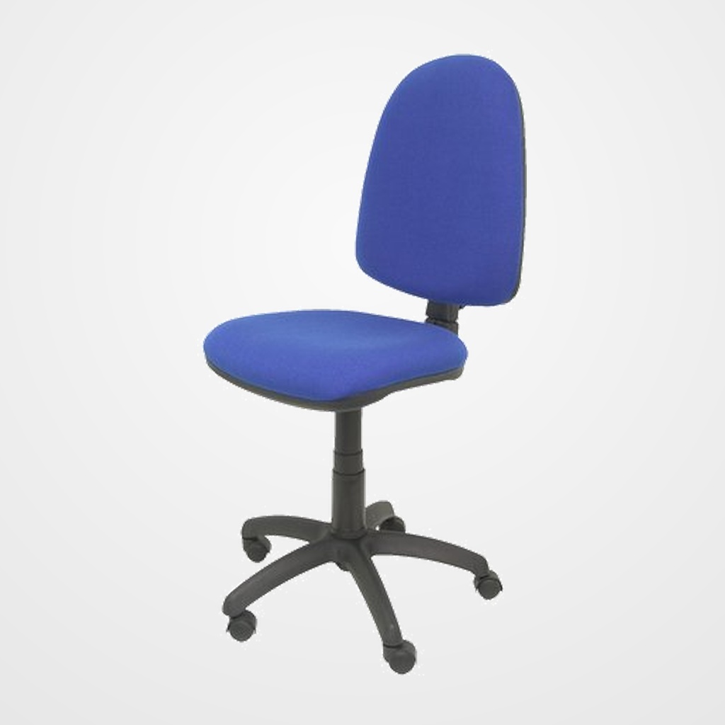 SILLA PIQUERAS Y CRESPO AYNA MECANISMO CONTACTO PERMANENTE CON REGULACION DE PROFUNDIDAD ASIENTO Y RESPALDO TAPIZADO BALI AZUL
