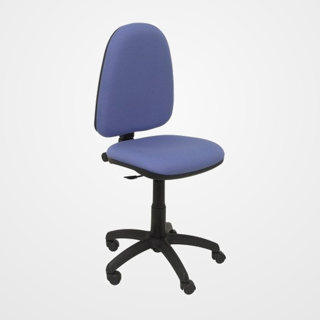SILLA PIQUERAS Y CRESPO AYNA MECANISMO CONTACTO PERMANENTE CON REGULACION DE PROFUNDIDAD ASIENTO Y RESPALDO TAPIZADO BALI AZUL CLARO