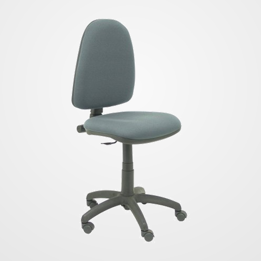 SILLA PIQUERAS Y CRESPO AYNA MECANISMO CONTACTO PERMANENTE CON REGULACION DE PROFUNDIDAD ASIENTO Y RESPALDO TAPIZADO BALI GRIS OSCURO