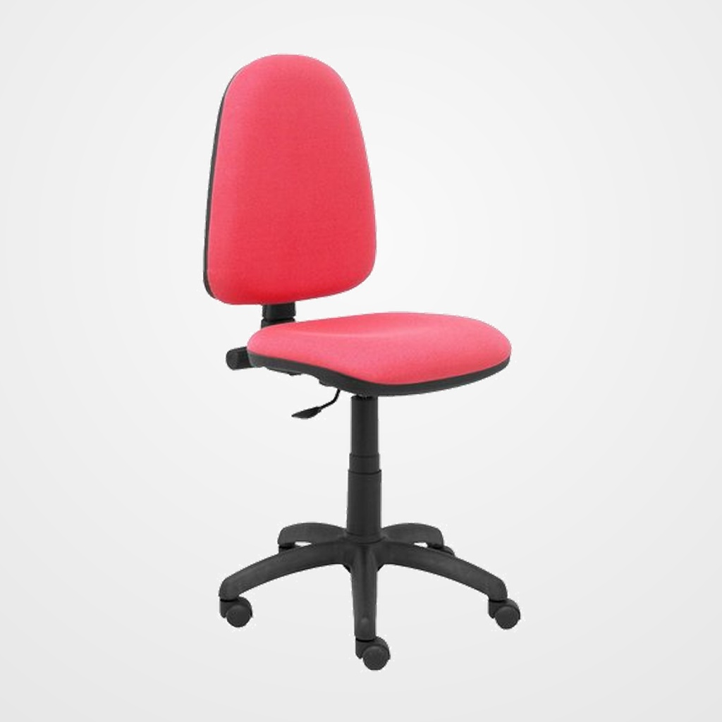 SILLA PIQUERAS Y CRESPO AYNA MECANISMO CONTACTO PERMANENTE CON REGULACION DE PROFUNDIDAD ASIENTO Y RESPALDO TAPIZADO BALI ROJO