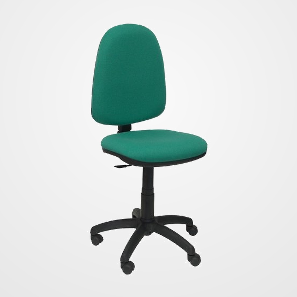 SILLA PIQUERAS Y CRESPO AYNA MECANISMO CONTACTO PERMANENTE CON REGULACION DE PROFUNDIDAD ASIENTO Y RESPALDO TAPIZADO BALI VERDE 456