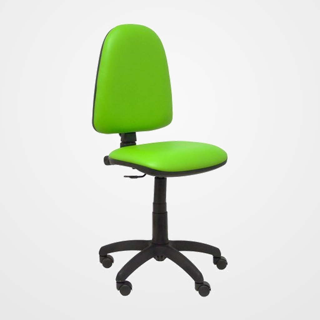 SILLA PIQUERAS Y CRESPO AYNA MECANISMO CONTACTO PERMANENTE REGULACION DE PROFUNDIDAD ASIENTO Y RESPALDO TAPIZADO SIMILPIEL PISTACHO