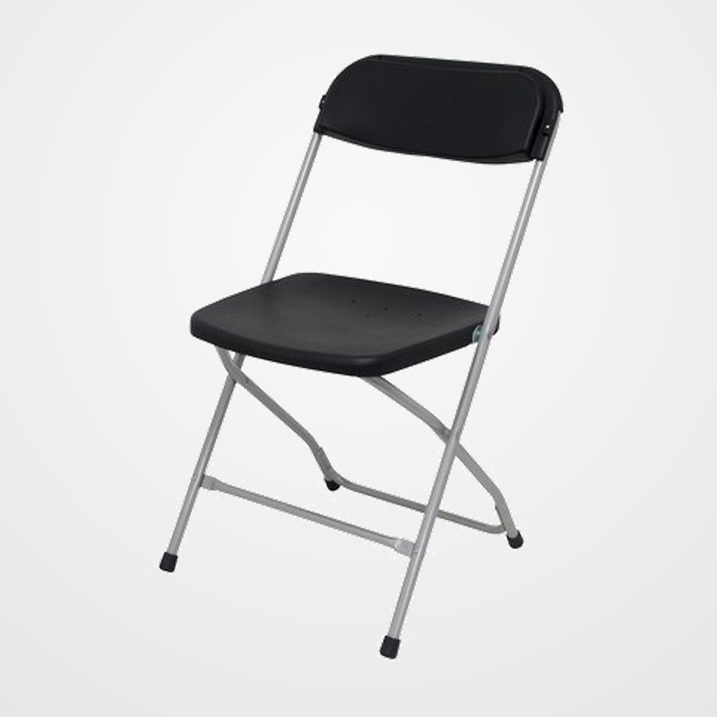 SILLA PIQUERAS Y CRESPO VIVEROS CONFERENCIA PLEGABLE ASIENTO Y RESPALDO POLIPROPILENO NEGRO PACK de 5