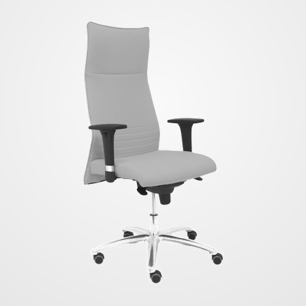 SILLON PIQUERAS Y CRESPO ALBACETE DIRECCION USO INTENSIVO (8H) BRAZOS REGULABLES MECANISMO SINCRO TAPIZADO BALI GRIS