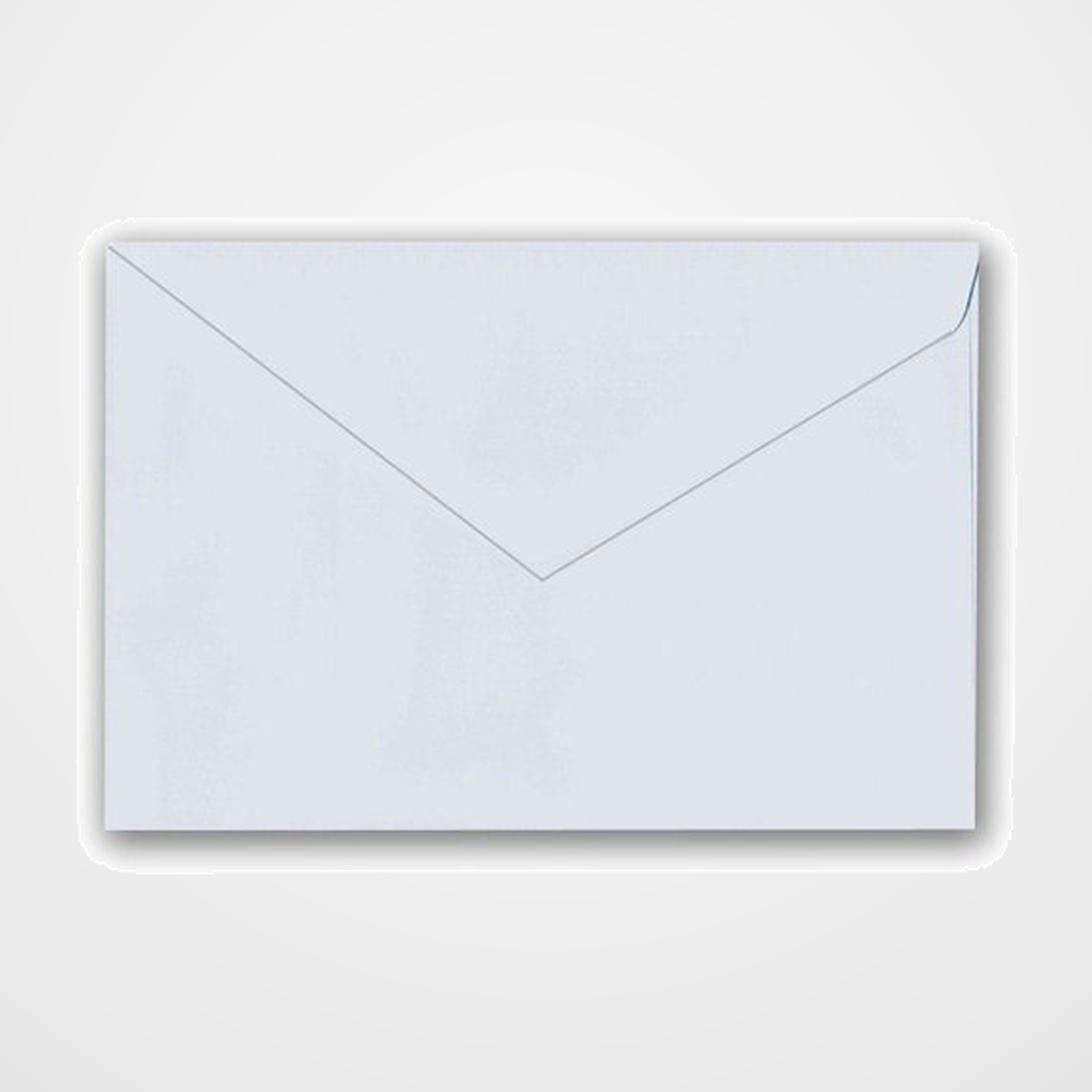 SOBRE SAM 115x225 BLANCO 80g INSERT (ENGOMADO) SOLAPA EXTERIOR ESPECIAL ENSOBRADORA CAJA de 500