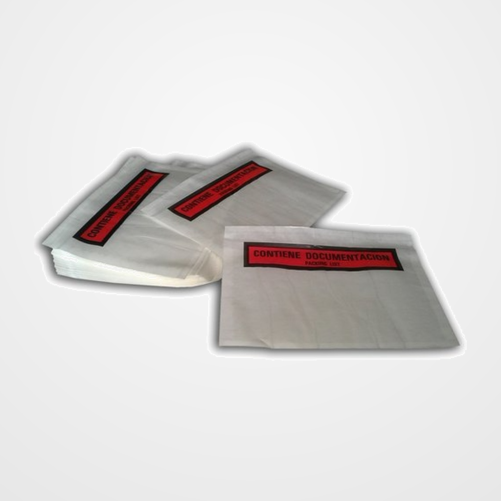 SOBRES ADHESIVOS PACKING-LIST 240x180 (ext.) IMPRESOS CAJA de 1000