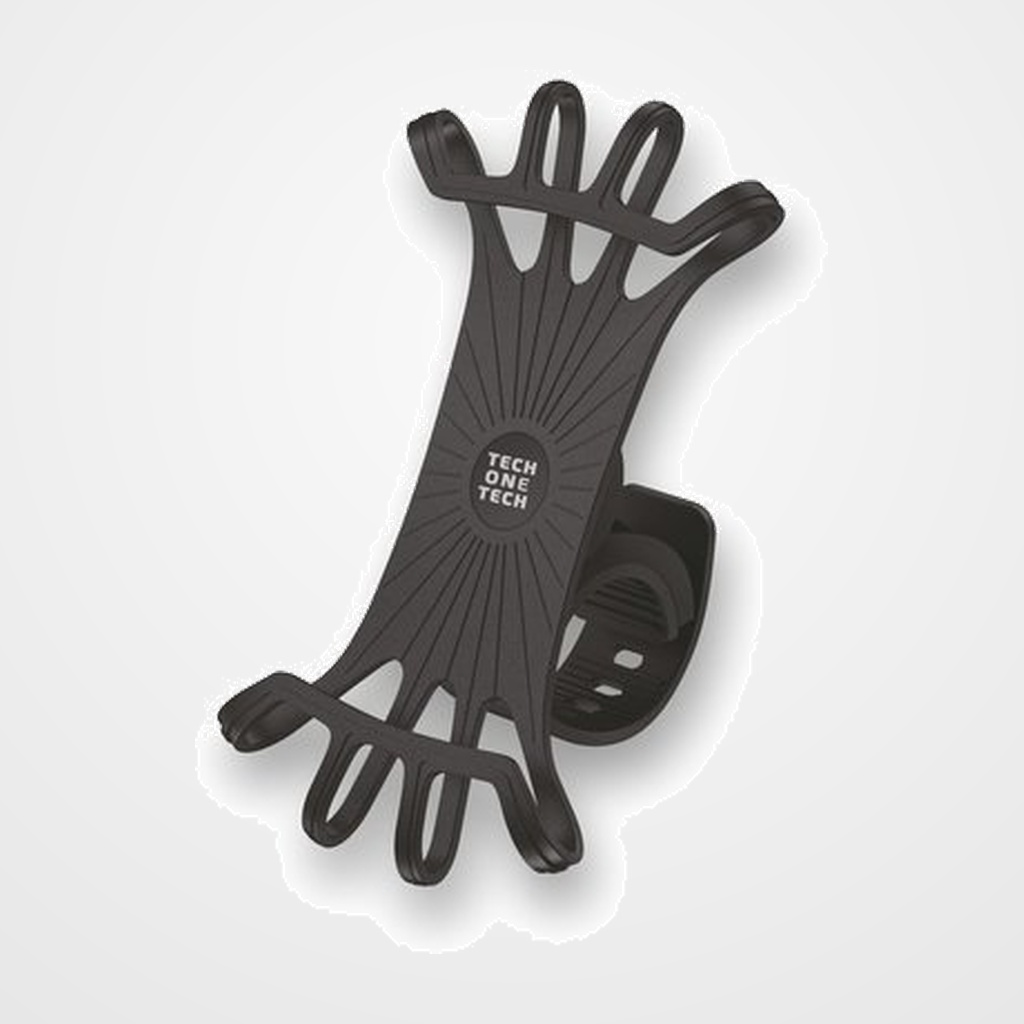 SOPORTE BICI/PATIN TECH-ONE-TECH EXTENSIBLE UNIVERSAL PARA MOVIL NEGRO