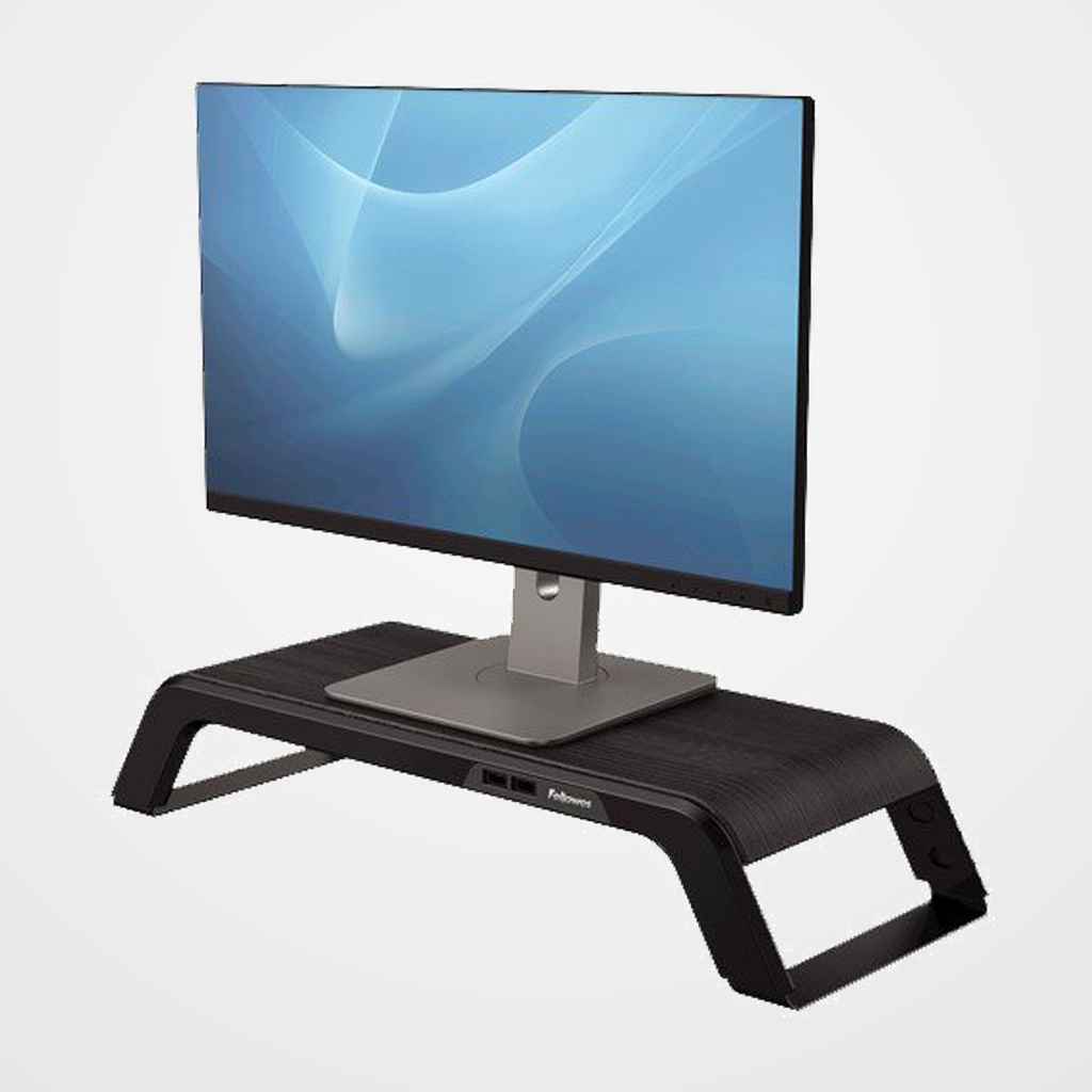 [42101198] SOPORTE MONITOR FELLOWES HANA NEGRO