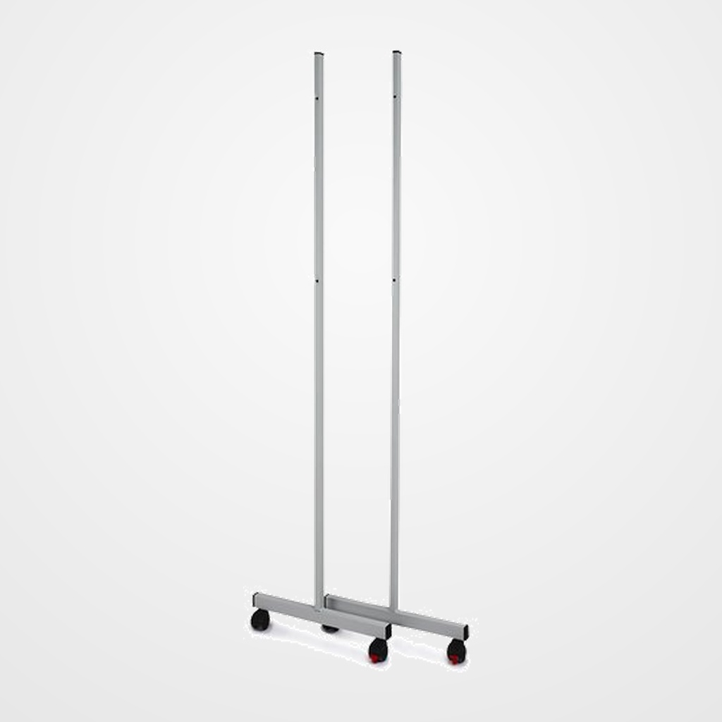 [23803015] SOPORTE PARA PIZARRAS FORMA T CON RUEDAS