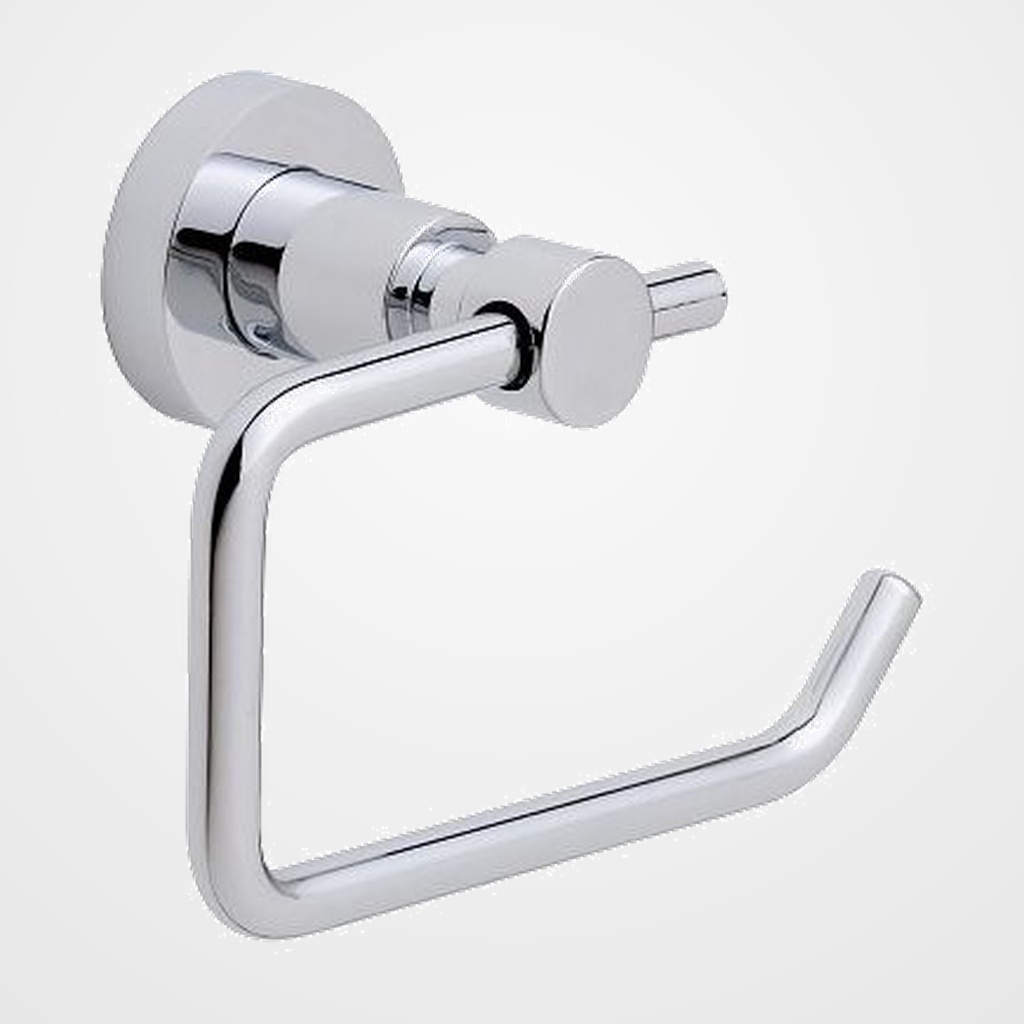 SOPORTE PORTARROLLOS WC TESA LOXX SIN TAPA AUTOADHESIVO CROMADO