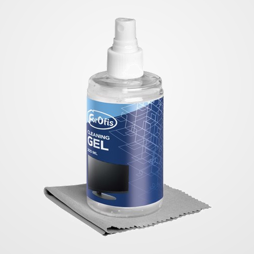 SPRAY DE LIMPIEZA FOROFIS EN GEL PARA PANTALLA 200 ml.