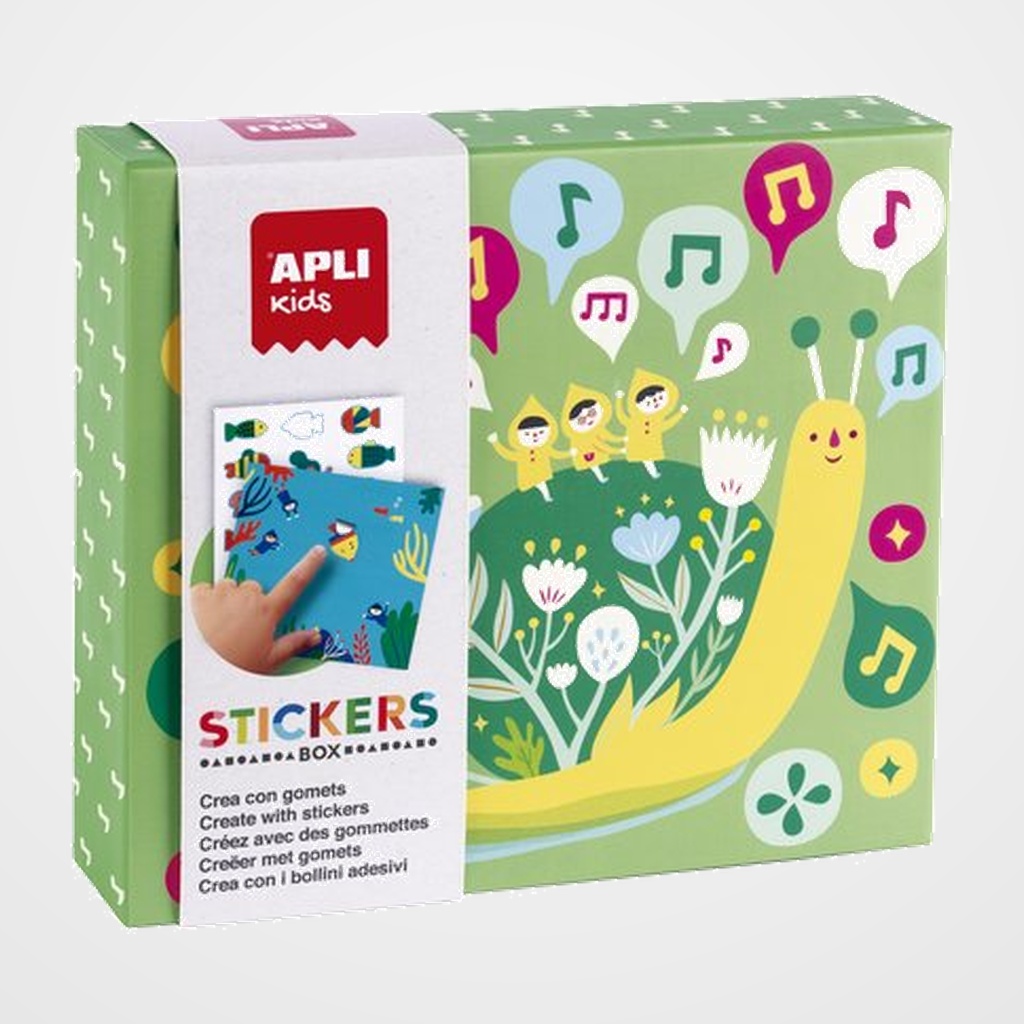 STICKERS GAME RS APLI KIDS CAJA CARTON LILLIPUT