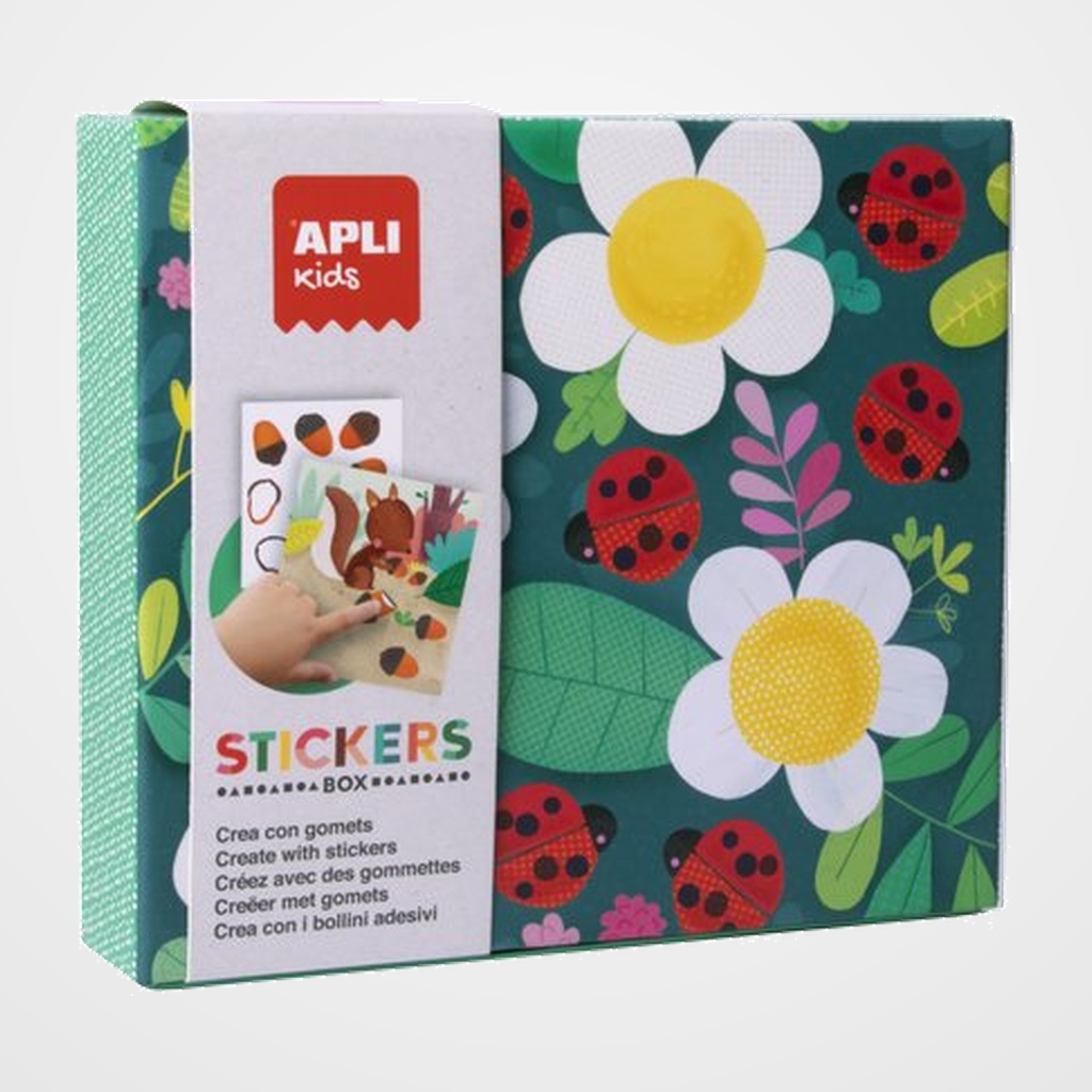 STICKERS GAME RS APLI KIDS CAJA CARTON MARIQUITA