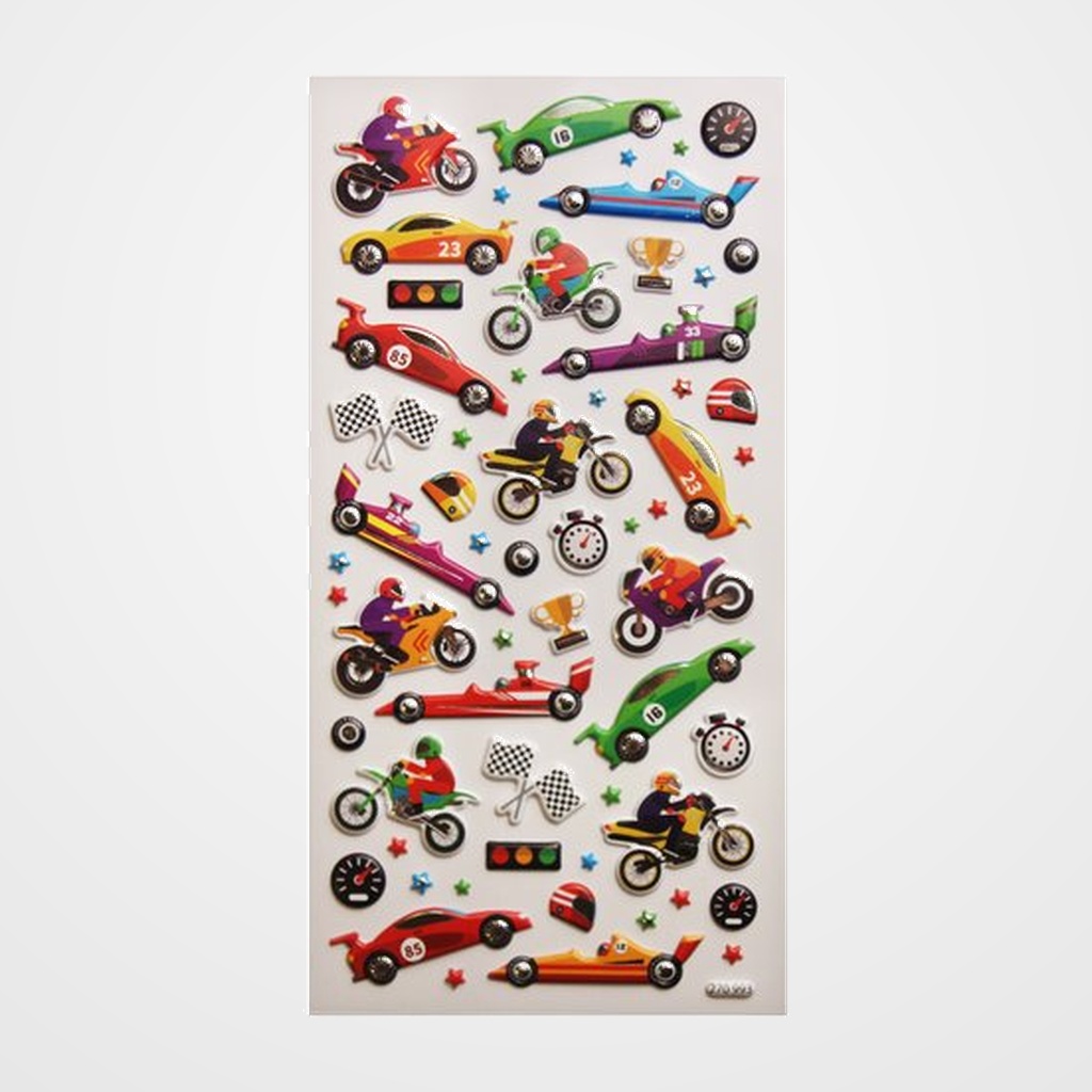 STICKERS GRUPO GLOBAL GIFT BOLSA 1h TWEENY FOAMY CARRERAS