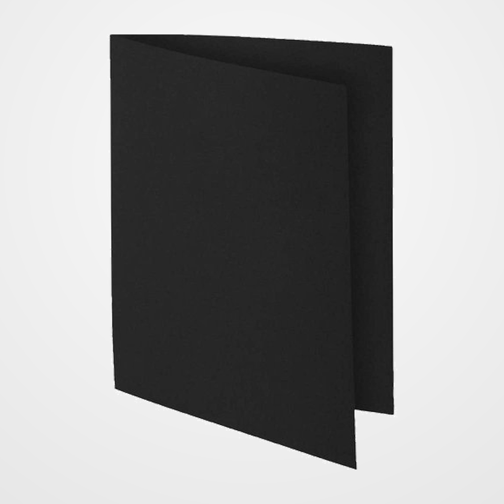 SUBCARPETA EXACOMPTA ROCK´S 80 80g A4 NEGRA PAQUETE de 100