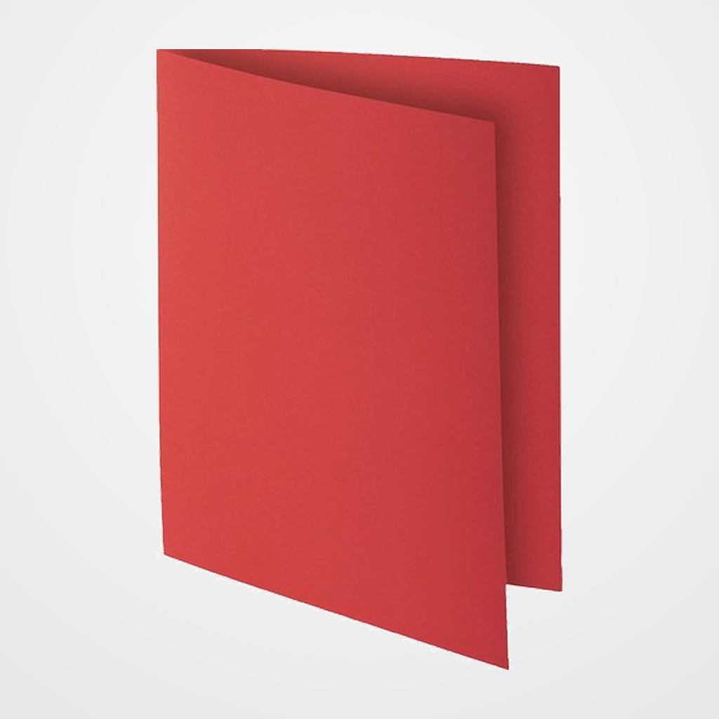 SUBCARPETA EXACOMPTA ROCK´S 80 80g A4 ROJO PAQUETE de 100