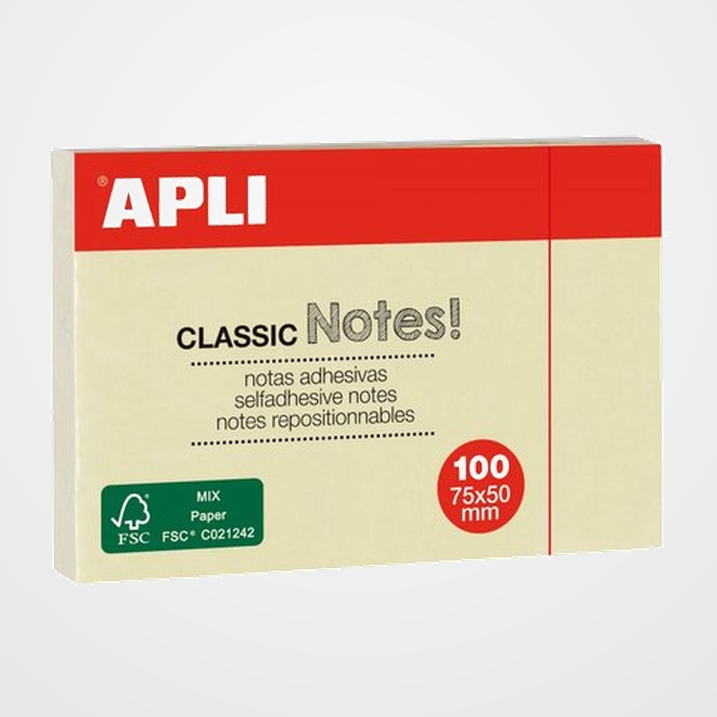 TACO NOTAS APLI 50X75 ESTANDAR