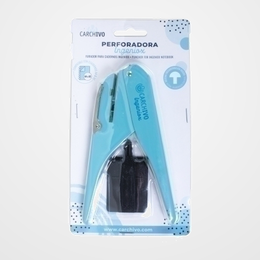 TALADRO CARCHIVO INGENIOX PARA CUADERNO DISCOS