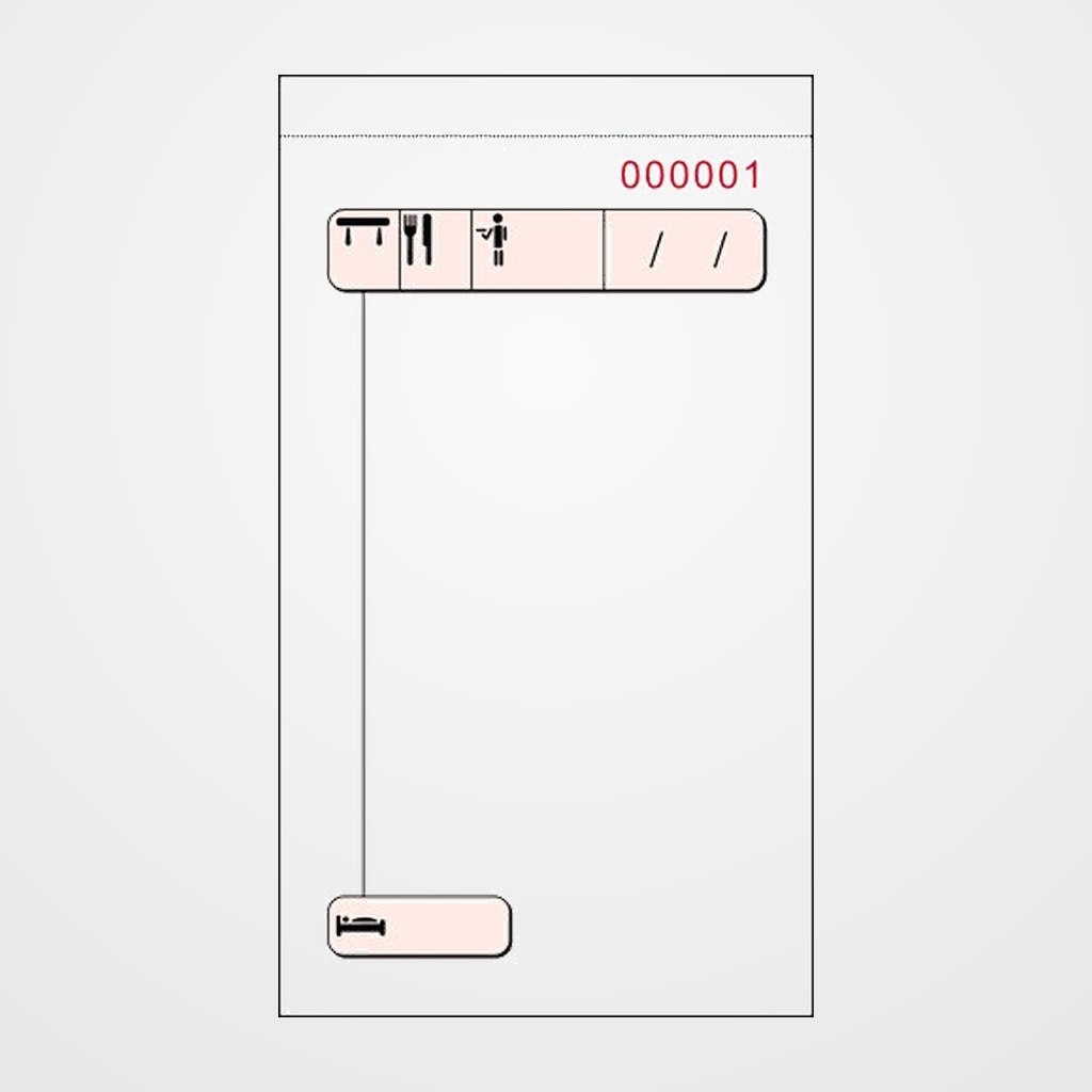 TALONARIO CAMAREROS BOLSILLO 8,8x15,5 TRIPLICADO NUMERADO TIPO SNAPS LOAN