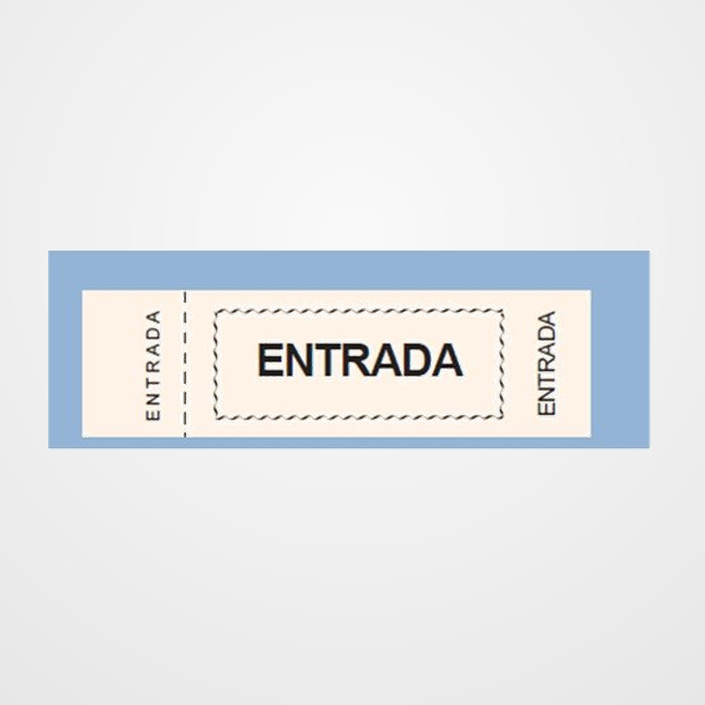 TALONARIO ENTRADAS LOAN COLORES SURTIDOS