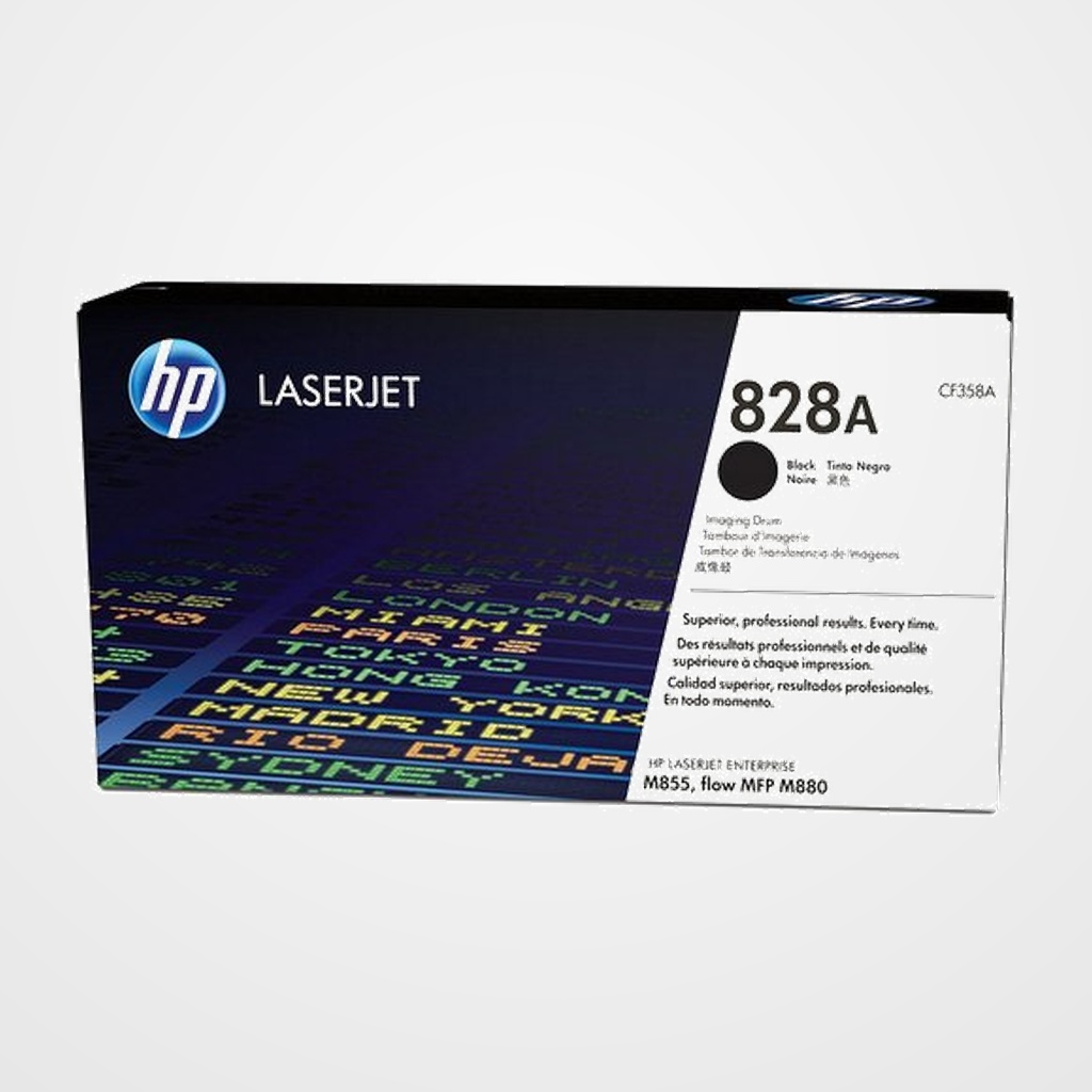 TAMBOR HP CF358A Nº828A LASERJET MANAGED M880/FLOW MFP M880/M855 NEGRO 30.000 PÁG.