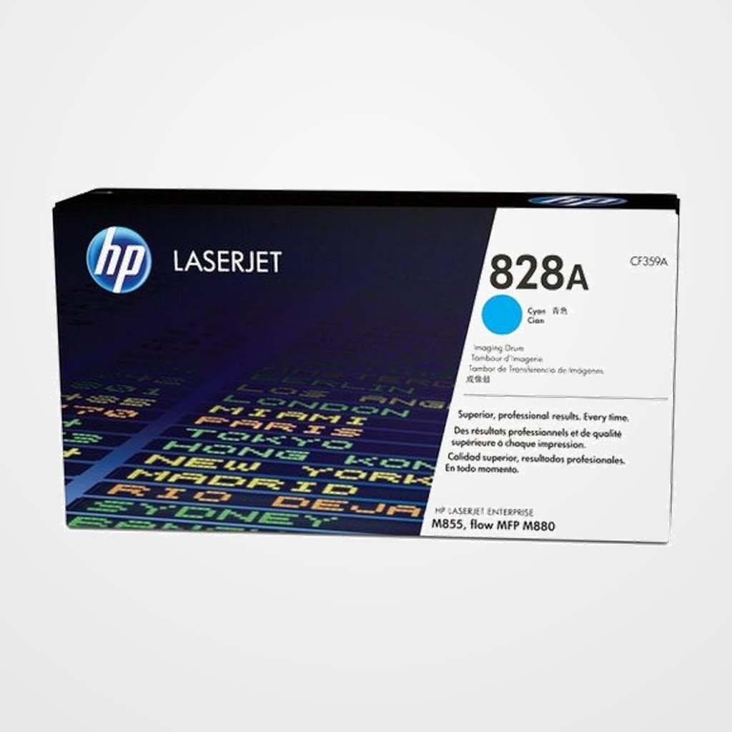 [41001274] TAMBOR HP CF359A Nº828A LASERJET MANAGED M880/FLOW MFP M880/M855 CIAN 30.000 PÁG.