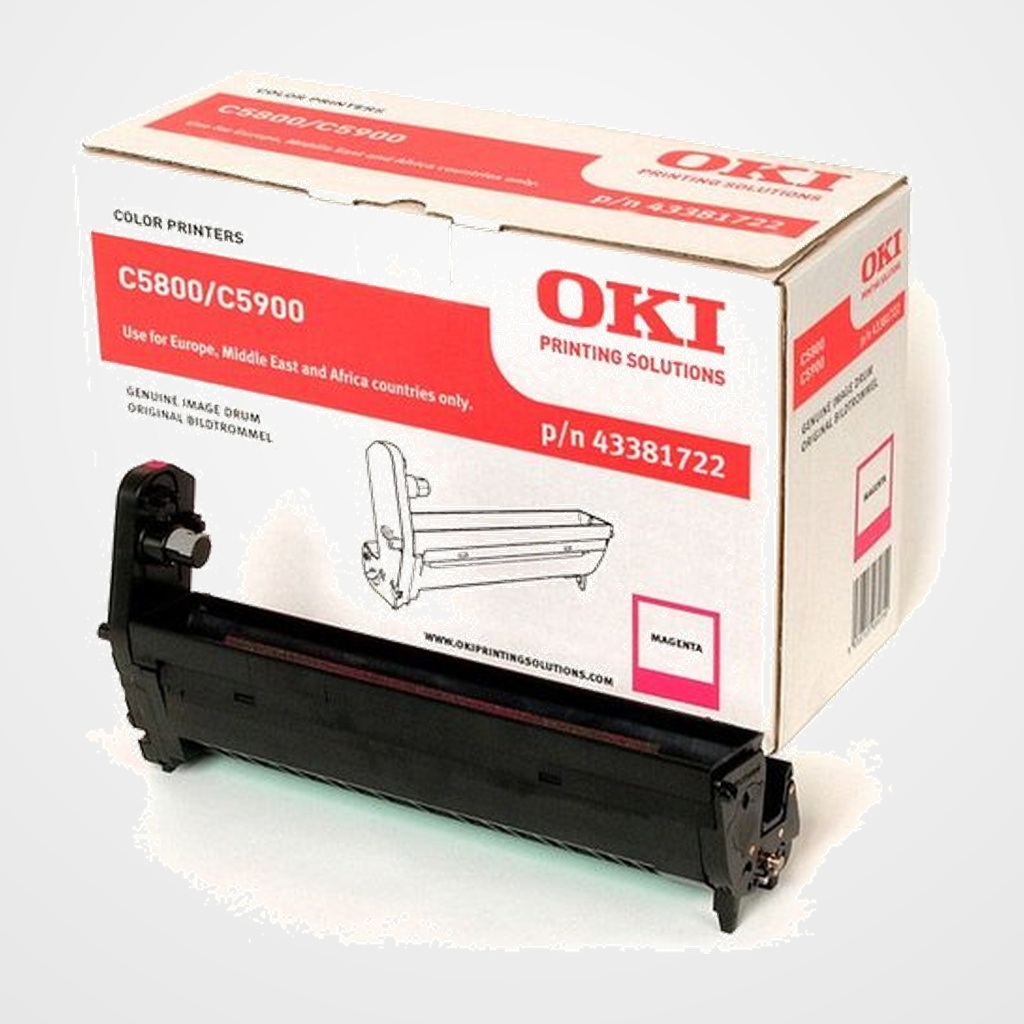 TAMBOR OKI C5800/5900/5550 MAGENTA C8 (20.000 pág.)