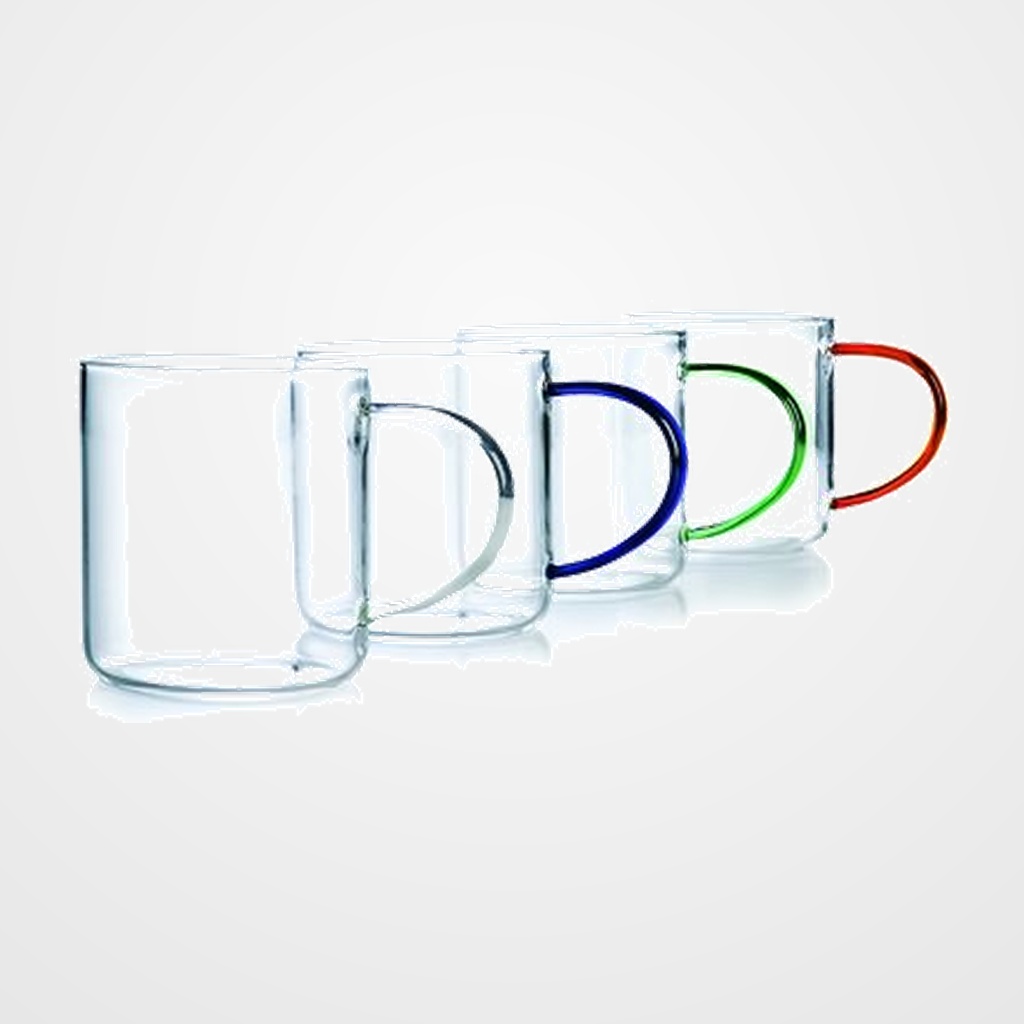 TAZA IBILI DE BOROSILICATO  300 ml SET de 8