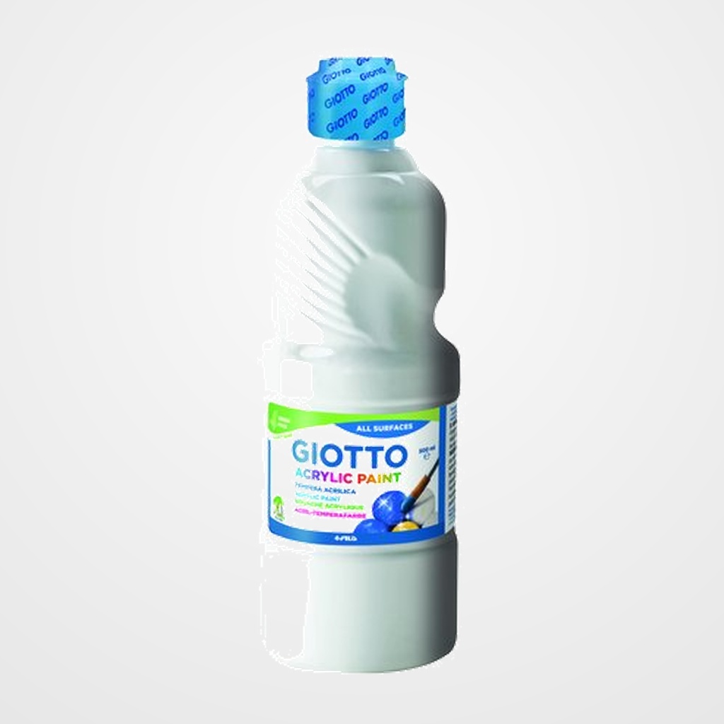 TEMPERA ACRILICA GIOTTO 500 ml BLANCO