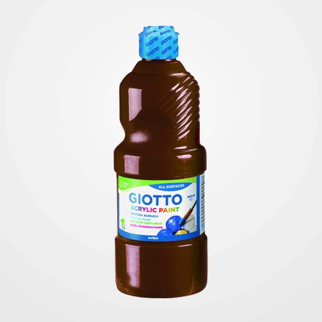 TEMPERA ACRILICA GIOTTO 500 ml MARRON