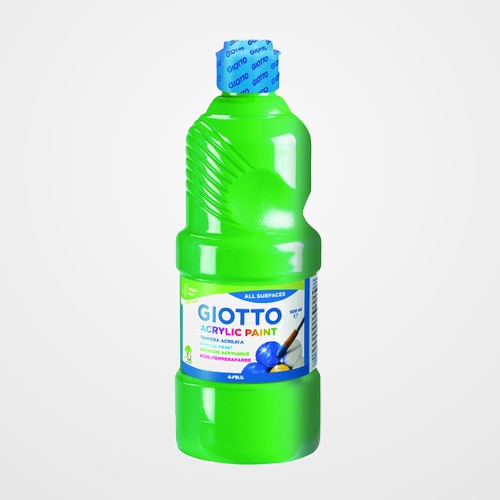 TEMPERA ACRILICA GIOTTO 500 ml VERDE