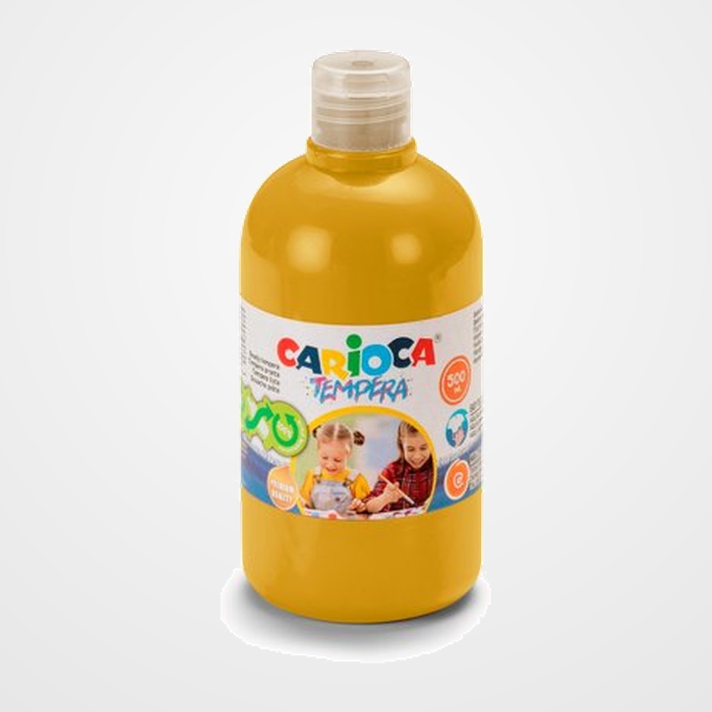 TEMPERA CARIOCA LIQUIDA 500 ml (botella) ORO