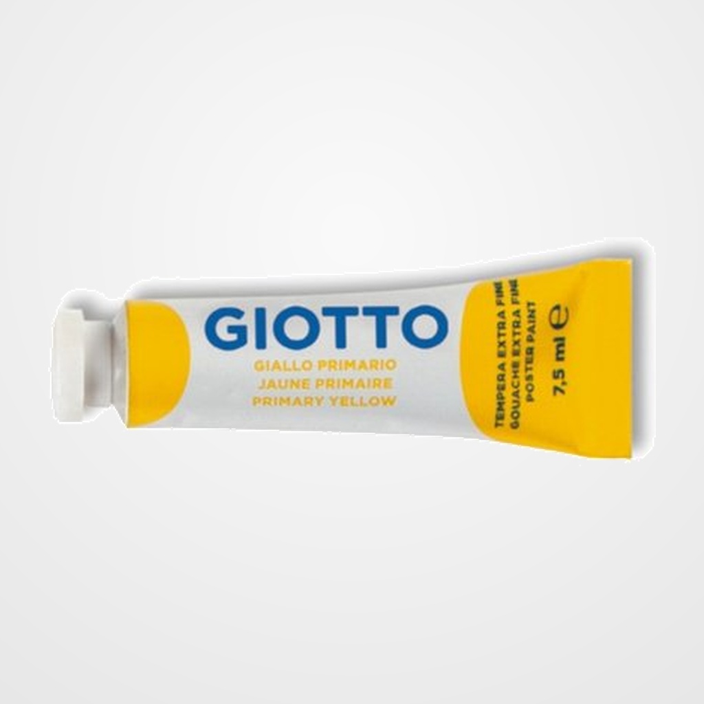 TEMPERA GIOTTO  7,5 ml (tubo)  AMARILLO
