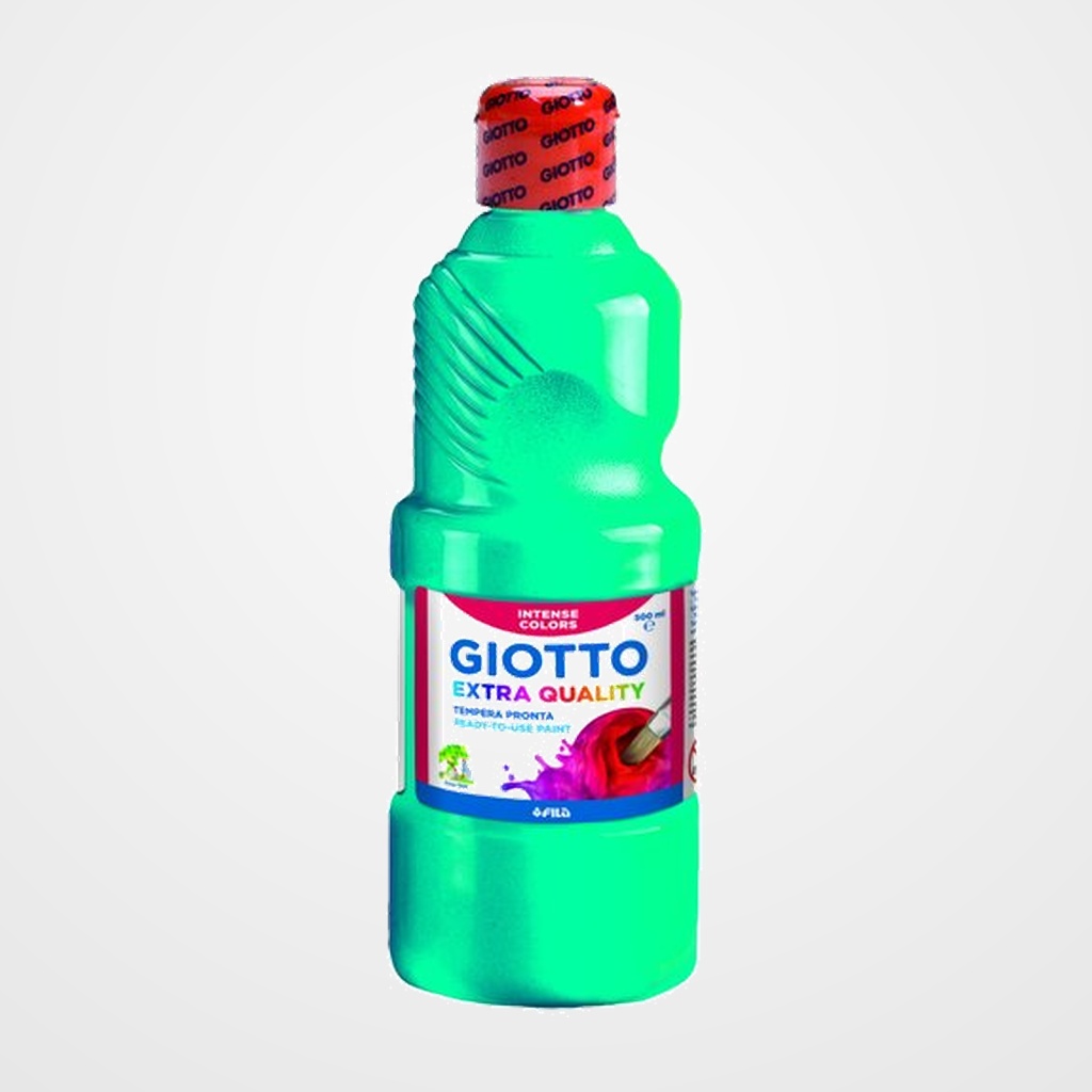 TEMPERA GIOTTO LIQUIDA  500 ml (botella) TURQUESA