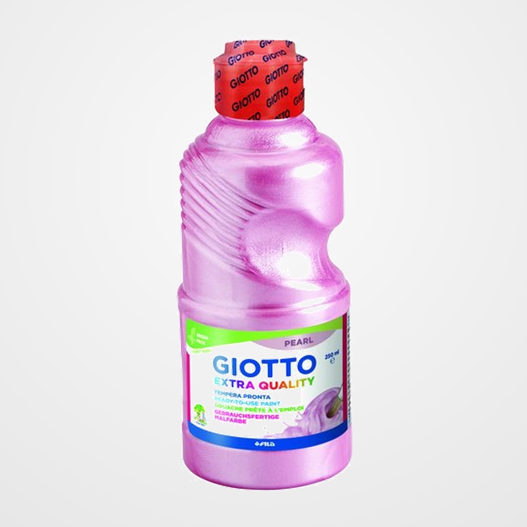 TEMPERA GIOTTO LIQUIDA PEARL 250 ml (botella) MAGENTA