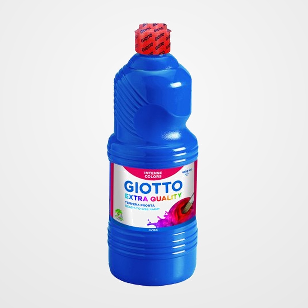 TEMPERA GIOTTO LIQUIDA 1000 ml (botella) AZUL ULTRA