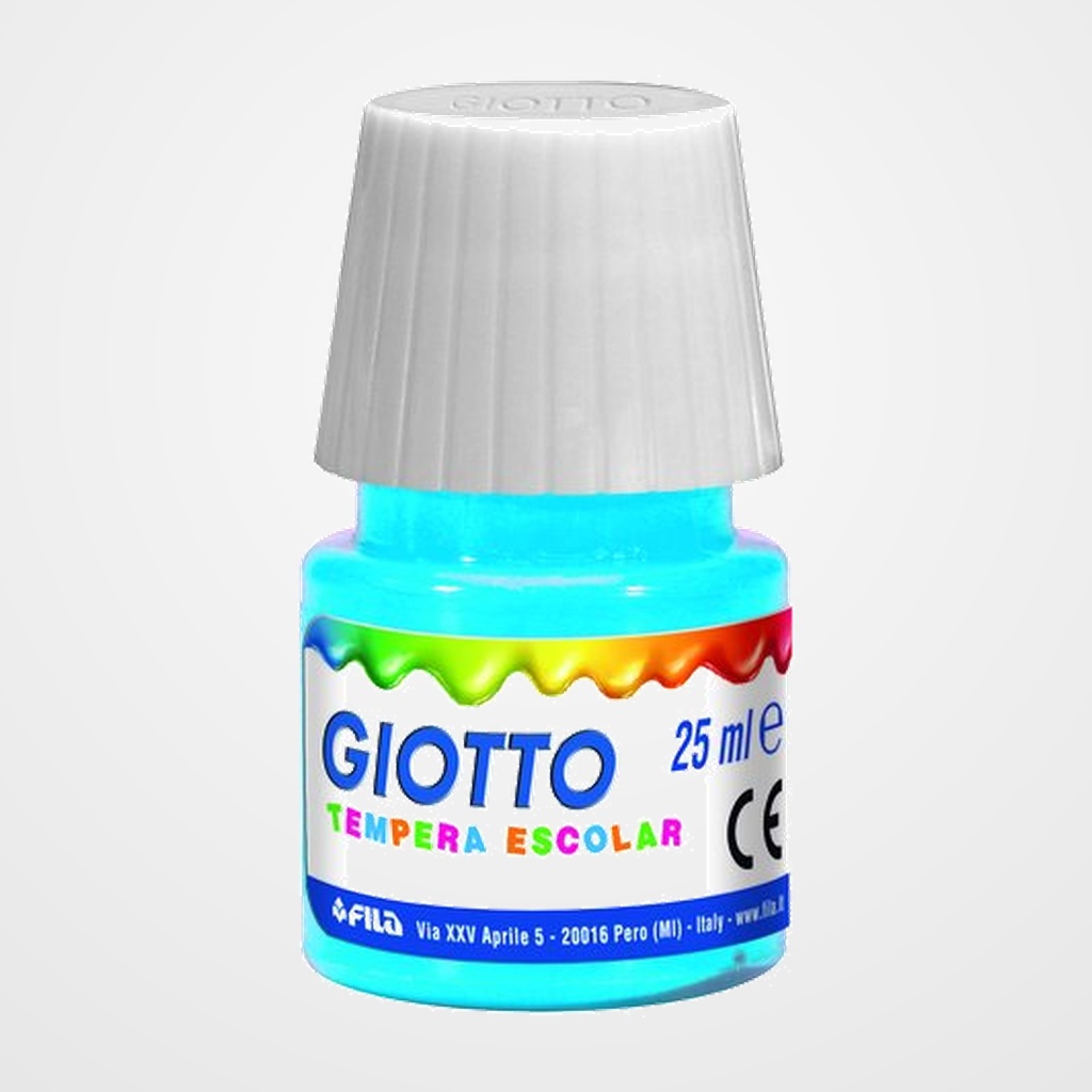 TEMPERA GIOTTO 25 ml CIAN