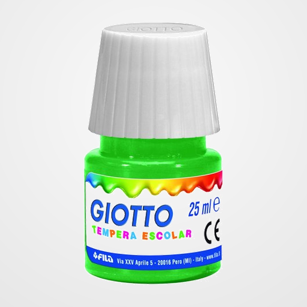 TEMPERA GIOTTO 25 ml VERDE ESMERALDA