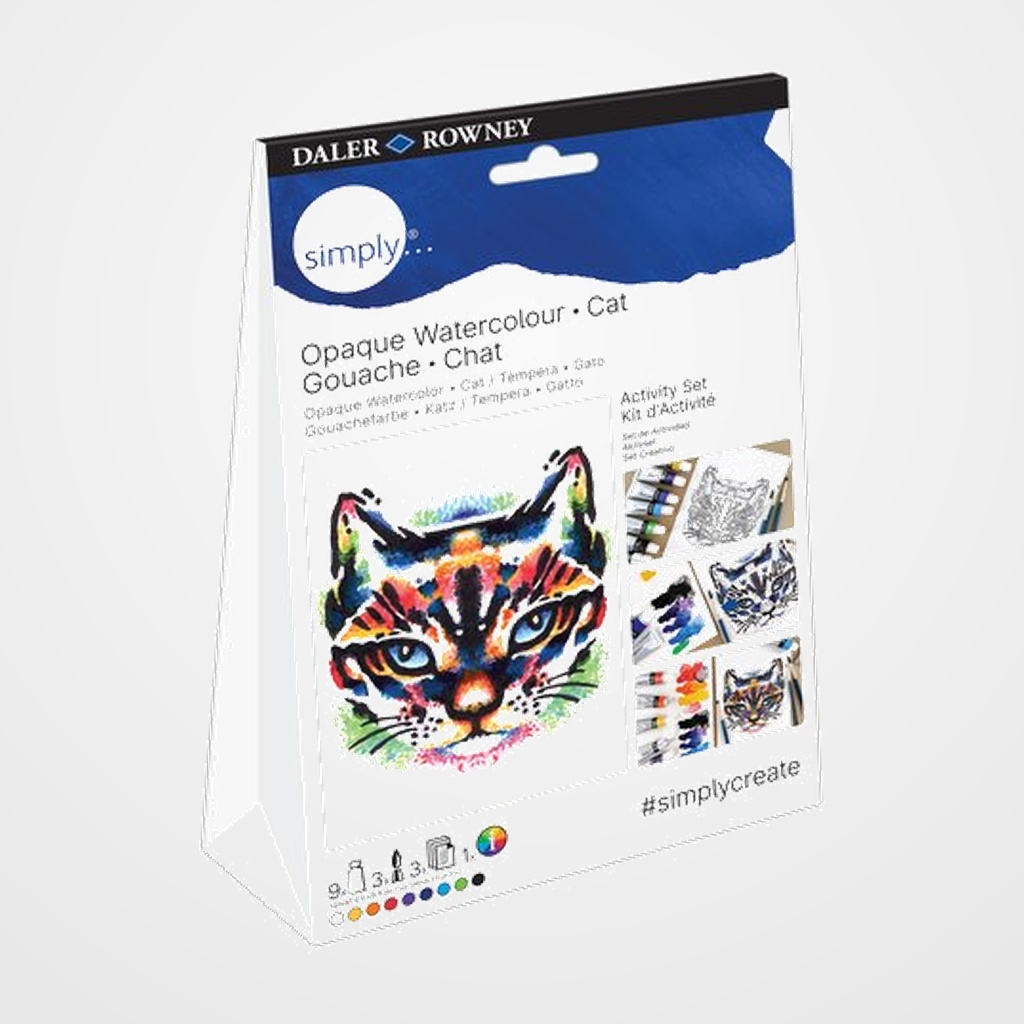 TEMPERA GOUACHE DALER ROWNEY SIMPLY ACTIVITY SET