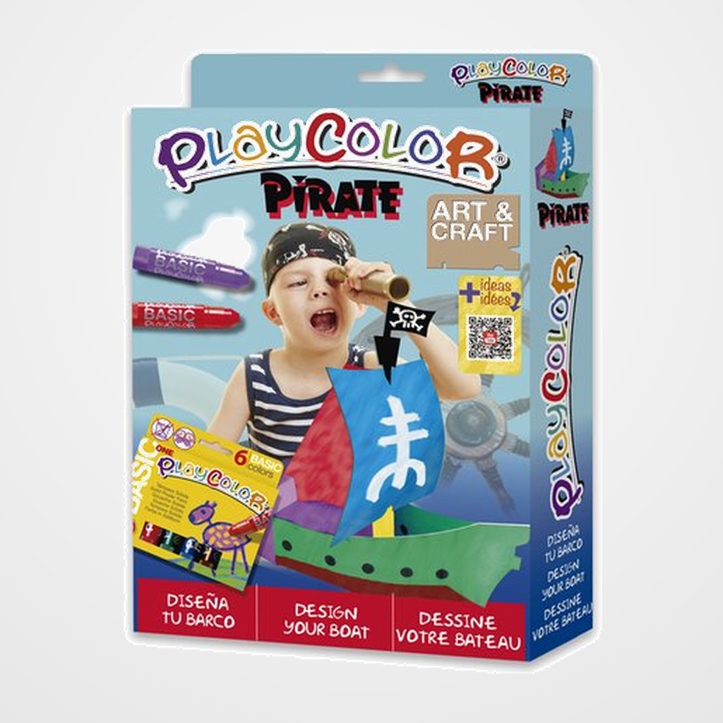 TEMPERA INSTANT SOLIDA PLAYCOLOR BASIC ONE PACK PIRATE