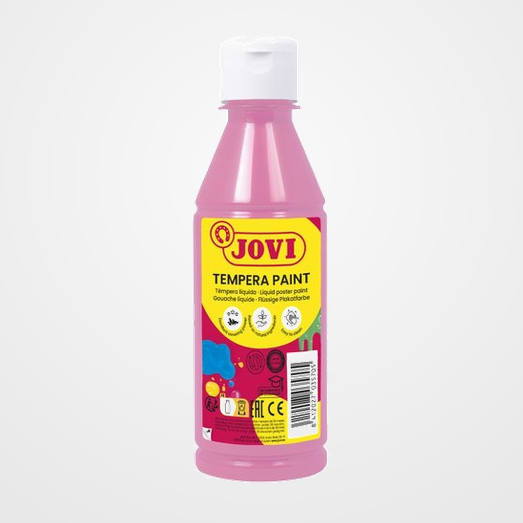TEMPERA JOVI LIQUIDA  250 ml (botella) ROSA