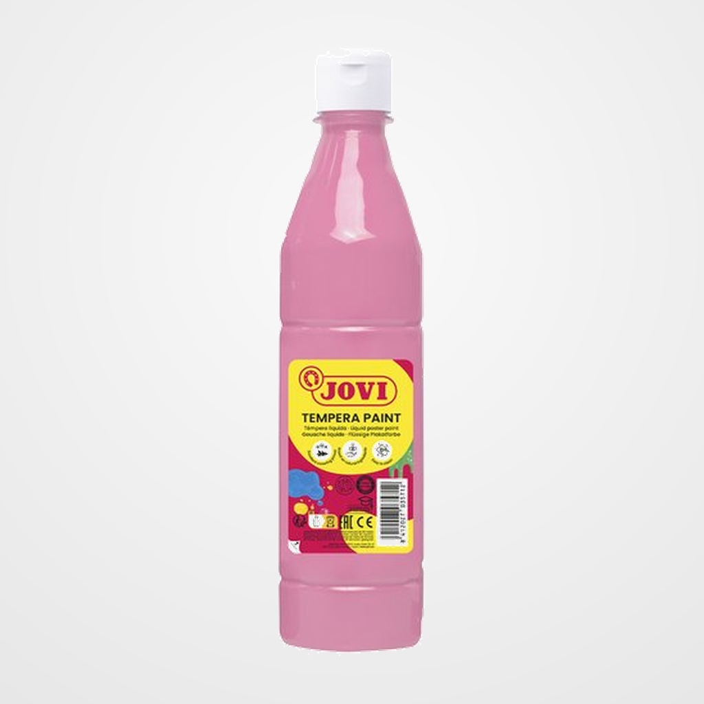 TEMPERA JOVI LIQUIDA  500 ml (botella) ROSA