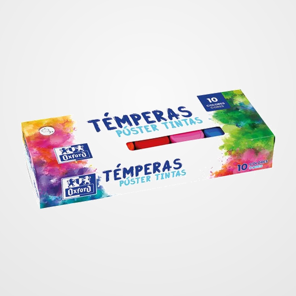 TEMPERA OXFORD 20 ml (bote) ESTUCHE de 10