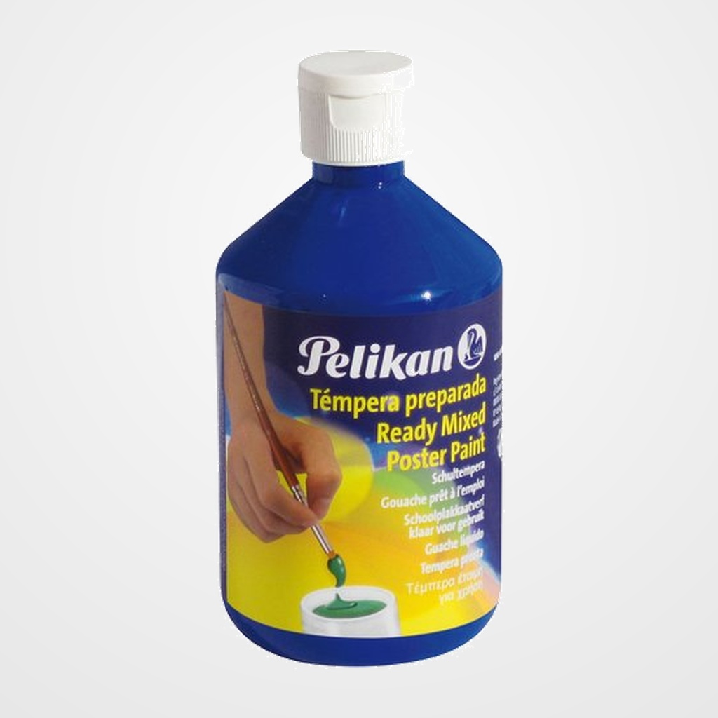 TEMPERA PELIKAN LIQUIDA 500 ml (bote) 742/500L AZUL ULTRAMAR Nº120