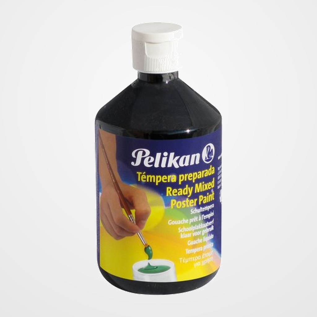 TEMPERA PELIKAN LIQUIDA 500 ml (bote) 742/500L NEGRO Nº11