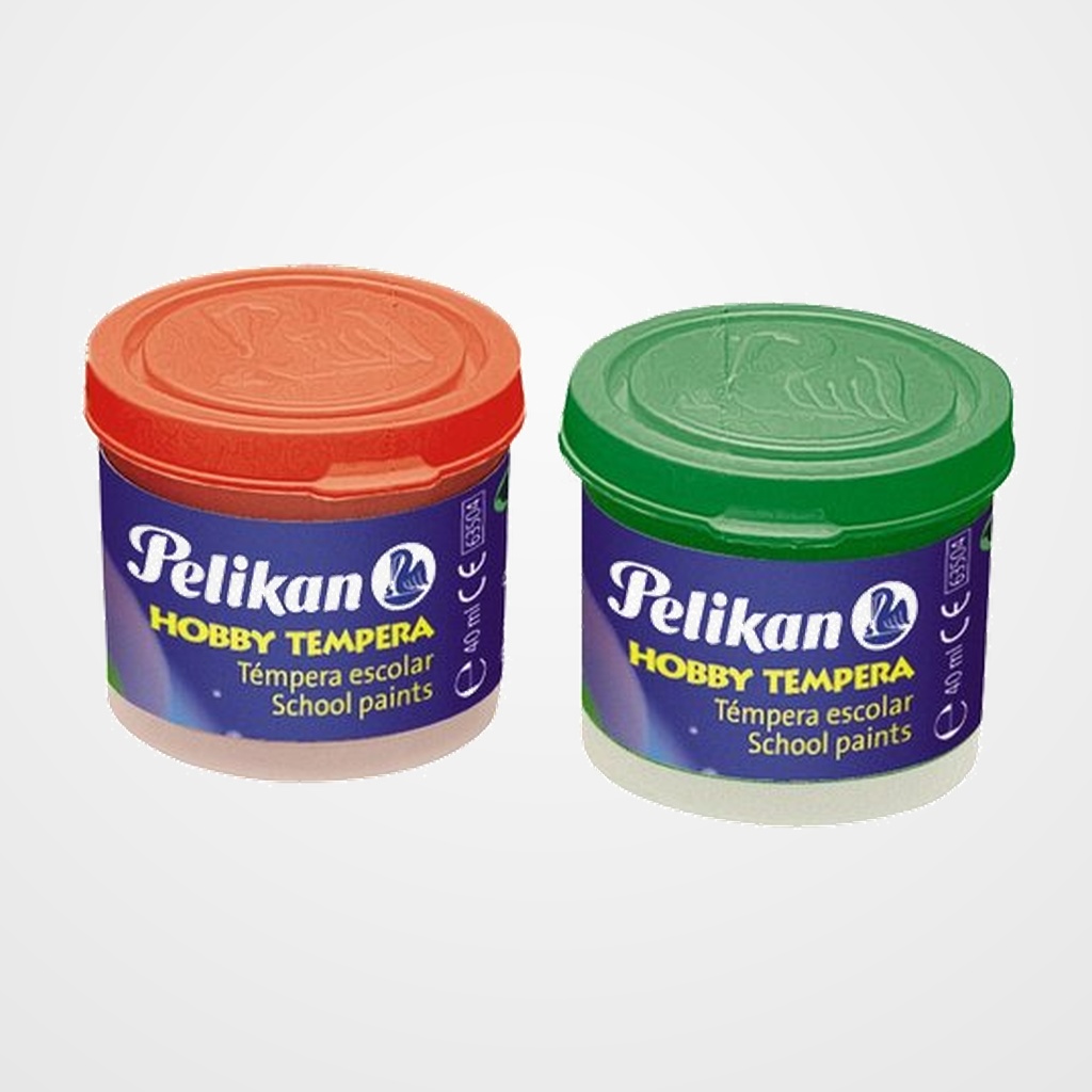TEMPERA PELIKAN 40 ml (bote) 742/40 VERDE AZULADO Nº130A